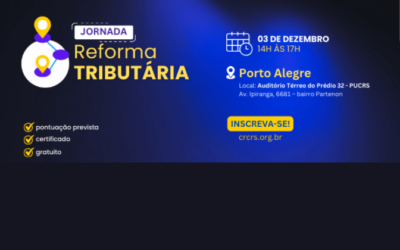 CRCRS promove painel sobre Reforma Tributária em dezembro