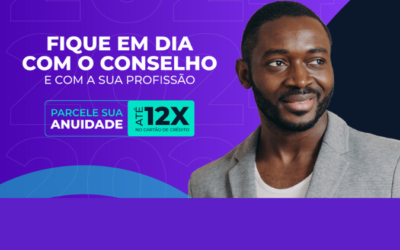 Atenção: aproveite os descontos na taxa de anuidade do exercício de 2025