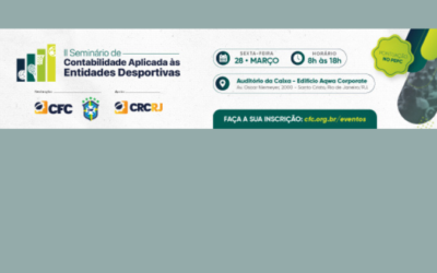 II Seminário de Contabilidade Aplicada às Entidades Desportivas já tem data marcada para ocorrer